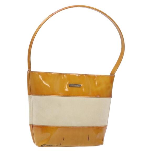 GUCCI Shoulder Bag Enamel Orange Silver 000 1013 000 1013 - Picture 1 of 16